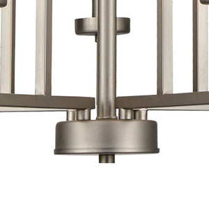 Atlas West End 20" Wide 5-Light Chandelier - Contemporary Elegance for Dining and Living Spaces Brushed Nickel CL11391-NK