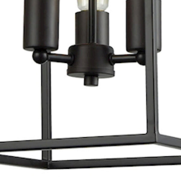 Atlas Williamsport Chandelier - Elegant 3-Light Fixture with Transitional Design for Stylish Interiors Oil Rubbed Bronze 10'' CL11395-BZ