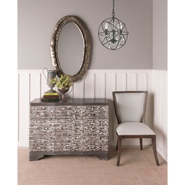 Atlas Williamsport Chandelier - Elegant 3-Light Fixture with Transitional Design for Stylish Interiors Oil Rubbed Bronze 13'' CL11396-BZ