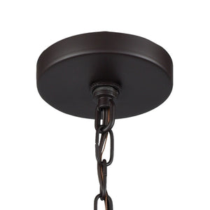 Atlas Williamsport 5-Light Chandelier - Elegant Oil Rubbed Bronze Design for Modern & Transitional Spaces CL11399-BZ