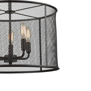 Atlas Williamsport 5-Light Chandelier - Elegant Oil Rubbed Bronze Design for Modern & Transitional Spaces CL11399-BZ