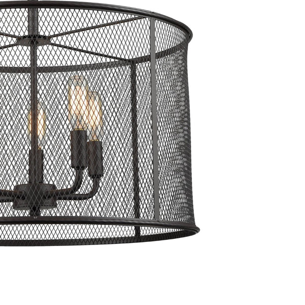 Atlas Williamsport 5-Light Chandelier - Elegant Oil Rubbed Bronze Design for Modern & Transitional Spaces CL11399-BZ