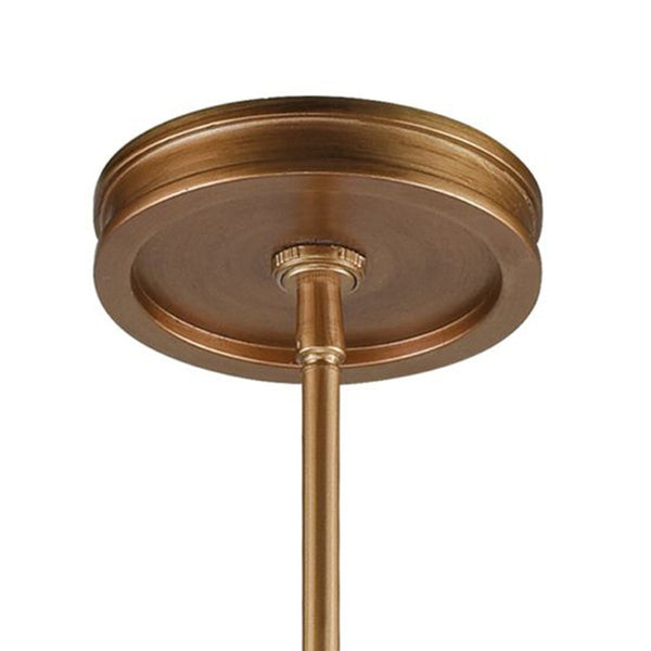 Atlas Xenia Chandelier - Contemporary 6-Light Linear Fixture with Adjustable Arms for Stunning Spaces Matte Gold 22'' CL11405-GD