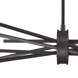 Atlas Xenia Chandelier - Contemporary 6-Light Linear Fixture with Adjustable Arms for Stunning Spaces Oil Rubbed Bronze 31'' CL11407-BZ