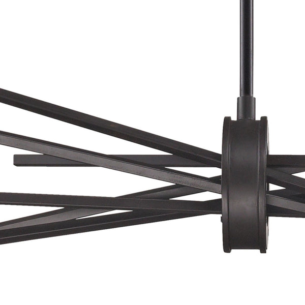 Atlas Xenia Chandelier - Contemporary 6-Light Linear Fixture with Adjustable Arms for Stunning Spaces Oil Rubbed Bronze 31'' CL11407-BZ