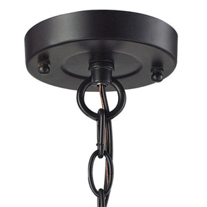 Atlas Yardley 3-Light Chandelier – Vintage-Inspired Cage Design for Timeless Elegance in Any Room Oil Rubbed Bronze 16'' CL11410-BK