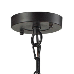 Atlas Yardley 3-Light Chandelier – Vintage-Inspired Cage Design for Timeless Elegance in Any Room Oil Rubbed Bronze 23'' CL11411-BK