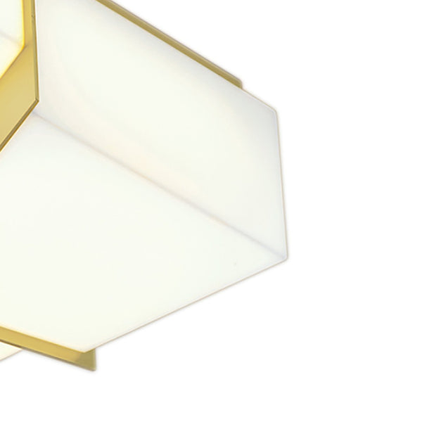 Atlas Candeau 12.75'' Wide LED Flush Mount Light - Satin Brass, Modern Style for Elegant Indoor Spaces CL11426-BS