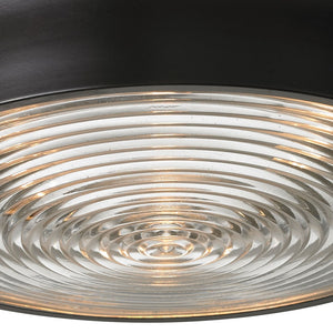 Atlas Chadwick 3-Light Flush Mount Ceiling Fixture - Timeless Design for Classic and Transitional Spaces Oiled Bronze CL11429-BZ