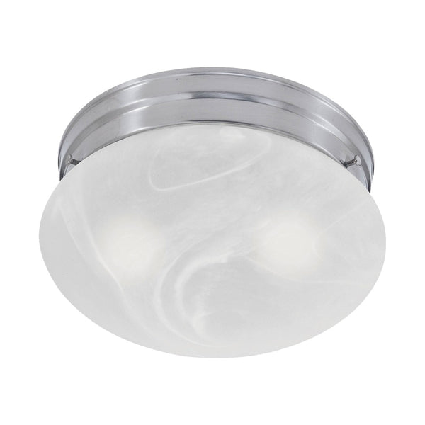 Atlas Elowen 10" Wide 2-Light Flush Mount - Elegant Brushed Nickel Fixture for Stylish Indoor Spaces CL11441-NK