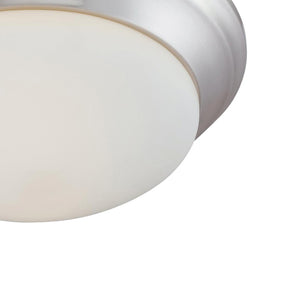 Atlas Fluor 15'' Wide 2-Light Flush Mount - Elegant Brushed Nickel Design for Modern Living Spaces CL11452-NK