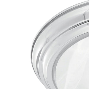 Atlas Harmony 14'' Wide 3-Light Flush Mount - Timeless Design with Soft Illumination for Any Space Brushed Nickel CL11462-NK