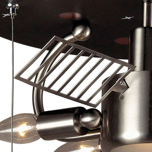 Atlas Novelty 2-Light Flush Mount - Whimsical Astronaut Design for Playful Bedrooms and Nurseries CL11482-NK