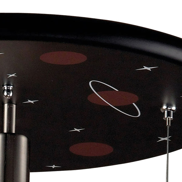 Atlas Novelty 2-Light Flush Mount - Whimsical Astronaut Design for Playful Bedrooms and Nurseries CL11482-NK