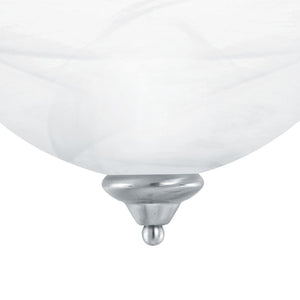 Atlas Tahoe 11.75'' Wide 2-Light Flush Mount - Elegant Brushed Nickel Design for Timeless Ambiance CL11506-NK