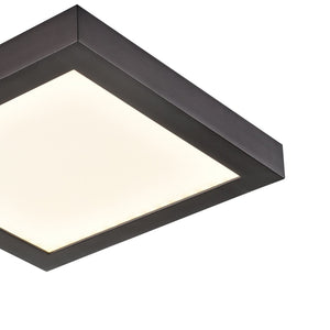 Atlas Titan Integrated LED Flush Mount Light - Modern Design, Energy-Efficient, Soft Ambient Illumination Oil Rubbed Bronze CL11515-BZ