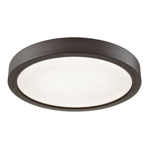 Atlas Titan Modern Flush Mount Light Fixture - Sleek Design with Integrated LED for Any Room Illumination Oil Rubbed Bronze 8'' CL11516-BZ