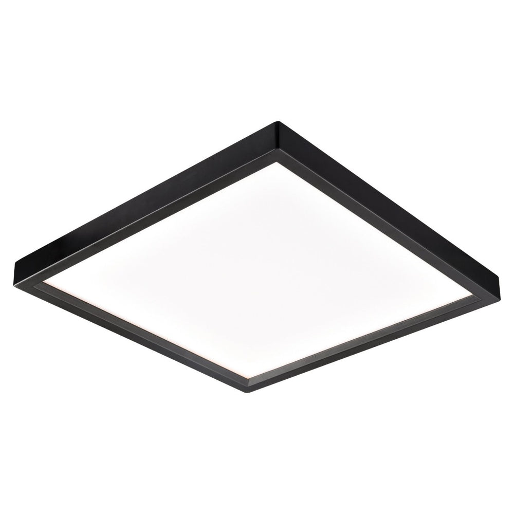 Atlas Titan Integrated LED Square Flush Mount Light – Modern Design for Bright, Glare-Free Illumination Oil Rubbed Bronze 7.5'' CL11517-BZ