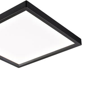 Atlas Titan Integrated LED Square Flush Mount Light – Modern Design for Bright, Glare-Free Illumination Oil Rubbed Bronze 7.5'' CL11517-BZ