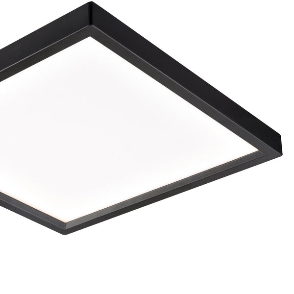Atlas Titan Integrated LED Square Flush Mount Light – Modern Design for Bright, Glare-Free Illumination Oil Rubbed Bronze 7.5'' CL11517-BZ