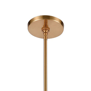 Atlas Abaca Mini Pendant Light - Hand-Wrapped Natural Rope Shade for Stylish Modern Interiors Satin Brass CL11525-BS