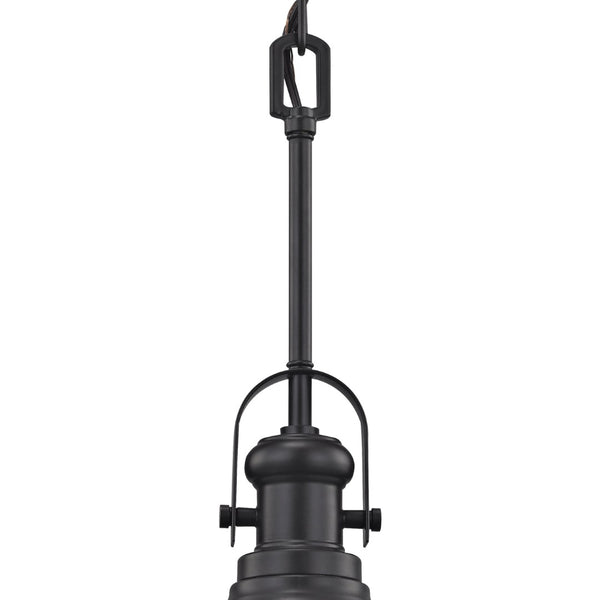 Atlas Blakesley 8'' Wide Mini Pendant Light - Contemporary Dome Shade for Soft Illumination in Any Room Oil Rubbed Bronze CL11542-BZ