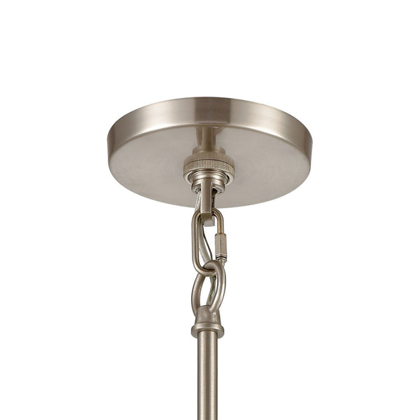 Atlas Brigantine 7" Wide Mini Pendant Light - Coastal-Inspired Design for Modern Spaces & Entryways Weathered Driftwood CL11547-GY