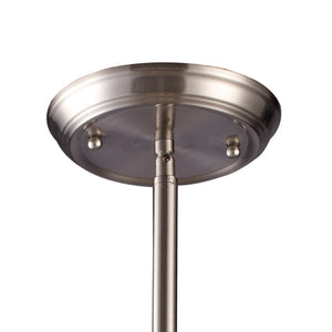 Atlas Chadwick Mini Pendant Light - Timeless Handcrafted Design for Elegant Task or Accent Lighting Spaces Satin Nickel 7'' CL11559-NK