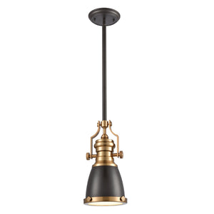 Atlas Chadwick 8" Wide Mini Pendant Light – Timeless Oil Rubbed Bronze Fixture for Classic Home Decor CL11560-BS2