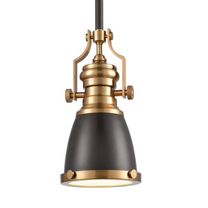 Atlas Chadwick 8" Wide Mini Pendant Light – Timeless Oil Rubbed Bronze Fixture for Classic Home Decor CL11560-BS2