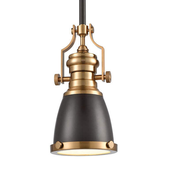 Atlas Chadwick 8" Wide Mini Pendant Light – Timeless Oil Rubbed Bronze Fixture for Classic Home Decor CL11560-BS2