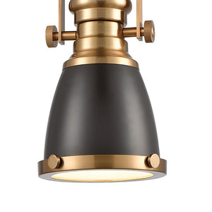 Atlas Chadwick 8" Wide Mini Pendant Light – Timeless Oil Rubbed Bronze Fixture for Classic Home Decor CL11560-BS2