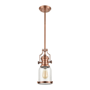 Atlas Chadwick Mini Pendant Light - Timeless Handcrafted Design for Elegant Task or Accent Lighting Spaces Copper CL11560-CO2