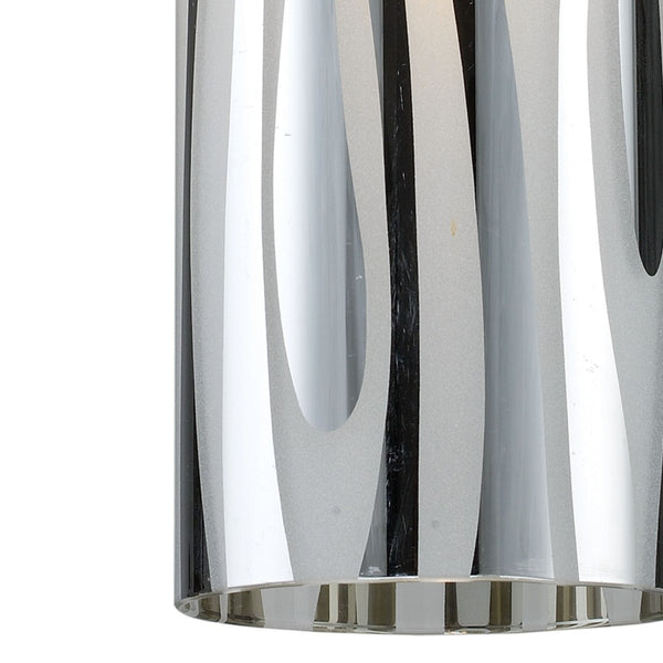 Atlas Chromia 4" Wide Pendant Light - Elegant Polished Chrome Fixture for Modern Indoor Spaces CL11562-CH