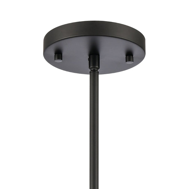 Atlas Fantania 8" Wide 2-Light Mini Pendant - Modern Crystal Pendant for Stylish Home Illumination Matte Black CL11584-BK