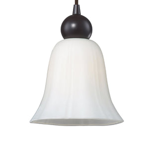 Atlas Farmhouse Mini Pendant Light - Antique-Inspired Design with Adjustable Height for Rustic Charm Oiled Bronze 7'' CL11585-BZ