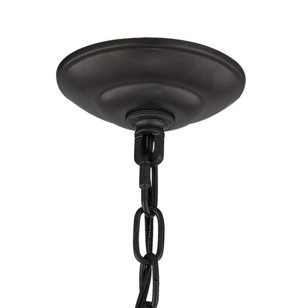 Atlas Foyer 3-Light Mini Pendant - Elegant Tulip Shades for Modern Entryways and Cozy Ambiance Oil Rubbed Bronze CL11589-BZ