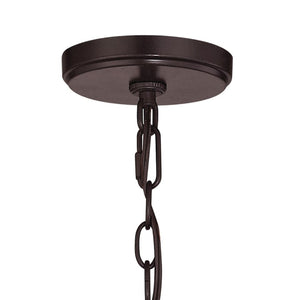 Atlas Gramercy 11" Wide Mini Pendant Light - Adjustable Oil Rubbed Bronze Fixture for Elegant Spaces CL11599-BZ