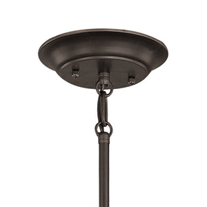 Atlas Harmony 7'' Wide Mini Pendant Light - Frosted Glass & Aged Bronze, Perfect for Dining & Kitchen Spaces CL11606-BZ