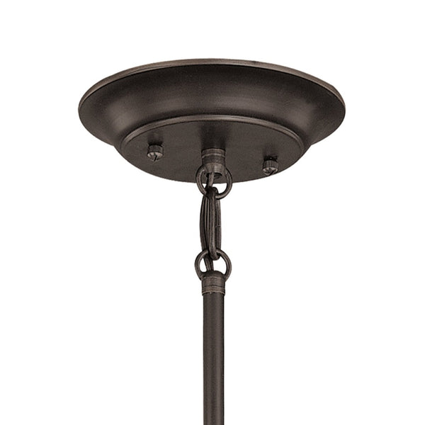 Atlas Harmony 7'' Wide Mini Pendant Light - Frosted Glass & Aged Bronze, Perfect for Dining & Kitchen Spaces CL11606-BZ