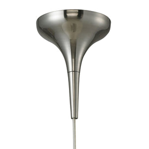 Atlas Lindsey Mini Pendant Light - Elegant Teardrop Design for Modern Spaces, Ideal for Kitchens & Dining Areas Satin Nickel 4'' CL11623-NK