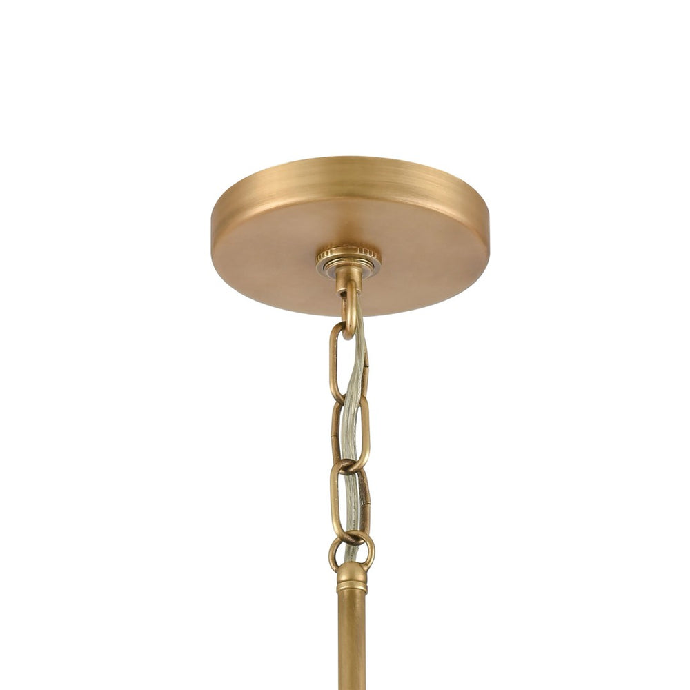Atlas Lyndon 10" Wide 1-Light Mini Pendant in Gray with Brass Accents - Perfect Modern Accent Lighting! CL11626-GY