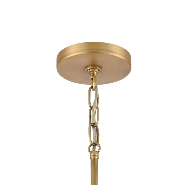 Atlas Lyndon 10" Wide 1-Light Mini Pendant in Gray with Brass Accents - Perfect Modern Accent Lighting! CL11626-GY