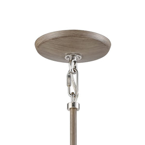 Atlas Mid-Century Schoolhouse Mini Pendant Light - Retro Dome Shade for Warm, Inviting Home Lighting Pecan 12'' CL11636-BN