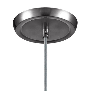 Atlas Milan 3'' Wide 1-Light Pendant - Hand-Blown Glass Fixture for Contemporary Interior Illumination Satin Nickel with Yellow Blaze Glass CL11637-YW