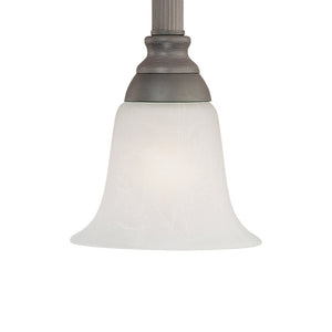 Atlas Riva 6" Wide Mini Pendant Light - Timeless Tulip Shade, Elegant Design for Indoor Spaces, Warm Glow Painted Bronze CL11670-BZ