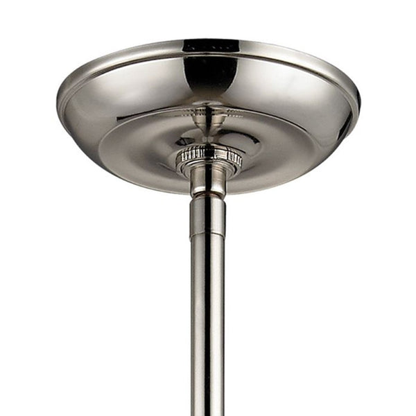 Atlas Rutherford 9'' Wide 1-Light Mini Pendant - Elevate Your Space with Timeless Restoration Elegance Gloss White CL11672-WH