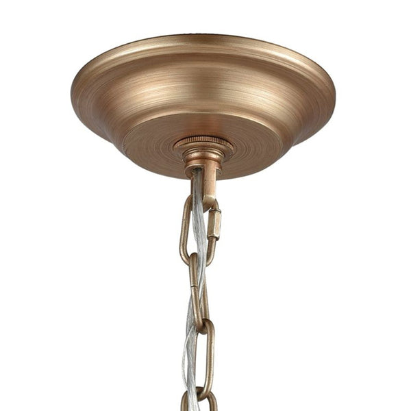 Atlas Stanton 10" Wide Mini Pendant Light - Modern Classic Globe Design in Matte Gold for Stylish Interiors CL11683-GD