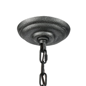 Atlas Sunderland 12" Wide 1-Light Mini Pendant - Modern Teardrop Design in Silvered Graphite Finish CL11688-GY