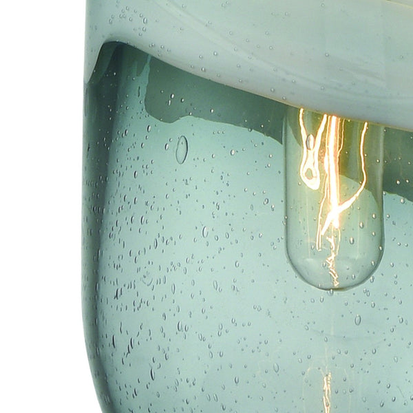 Atlas Sutter Creek 5'' Wide 1-Light Pendant - Modern Smoke Swirl Glass for Stylish Task Lighting Decor Oil Rubbed Bronze CL11691-GY
